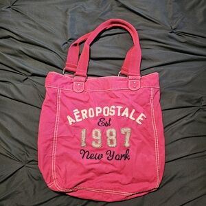 Early 00s Aeropostale Pink Tote Bag